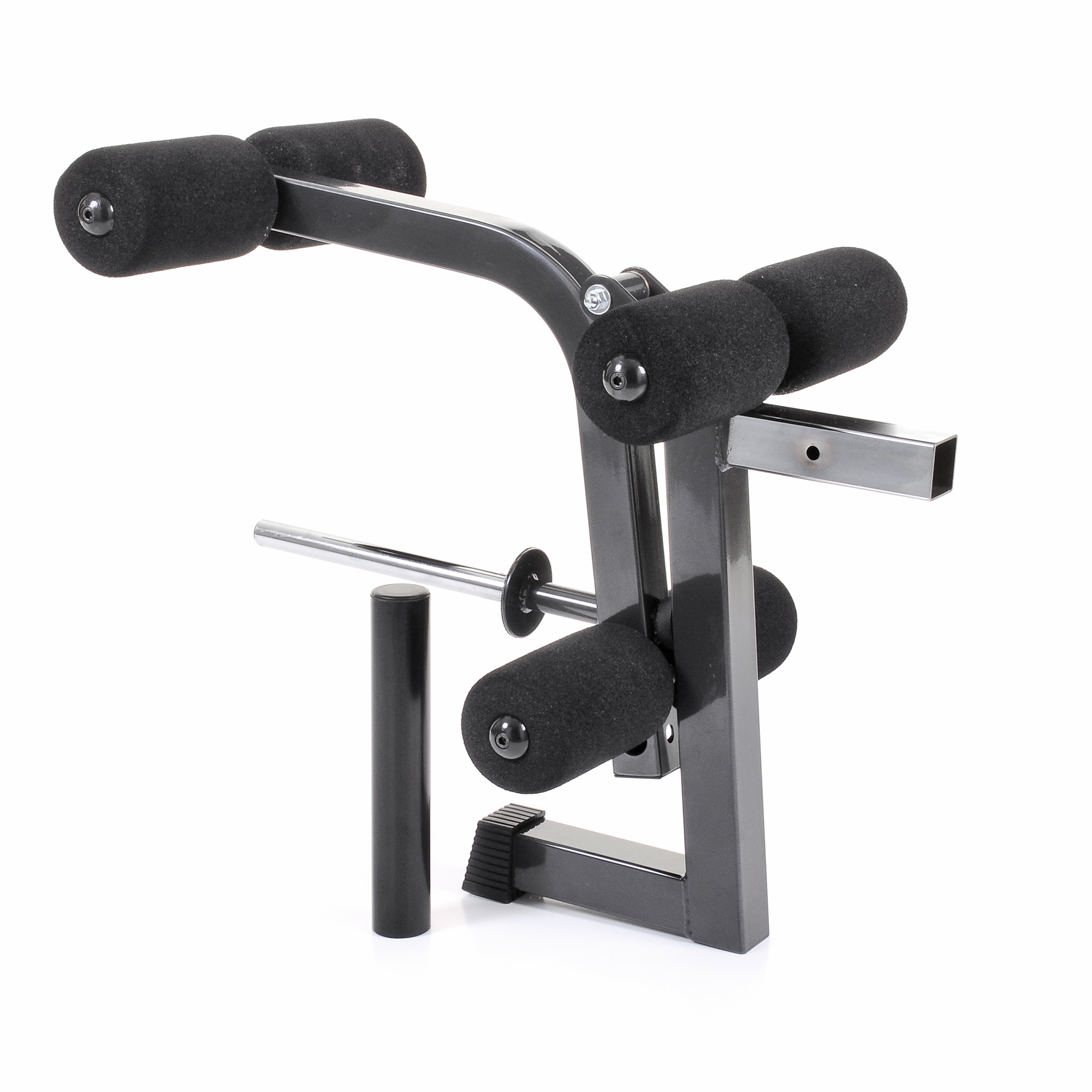 Leg curl attachment discount for weight bench